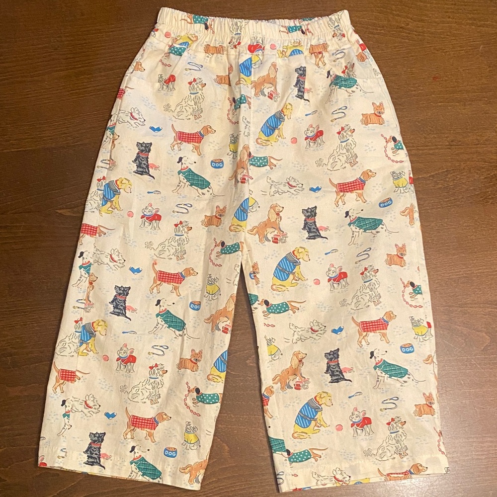 Dog Print Pants